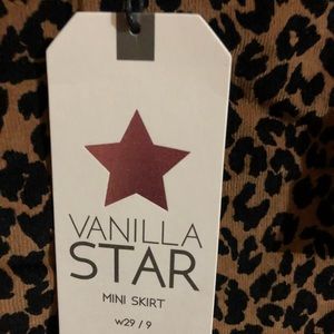 New Cheetah print skirt